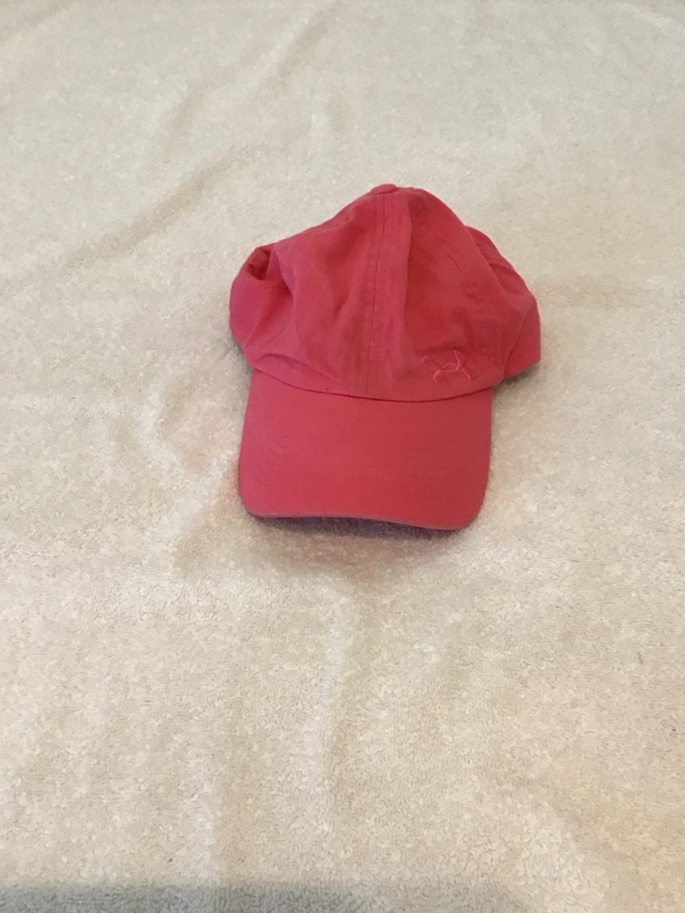 Under Armour Pink Red Baseball Cap